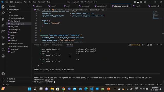 Creating an AWS EKS Cluster with Terraform смотреть онлайн