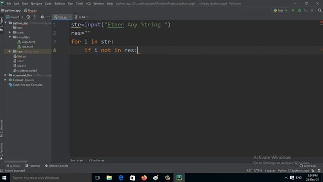 Remove All Duplicates From A Given String In Python Bangla смотреть онлайн