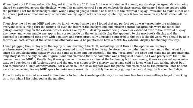 Apple: Problems with color consistency on Apple Thunderbolt Display смотреть онлайн