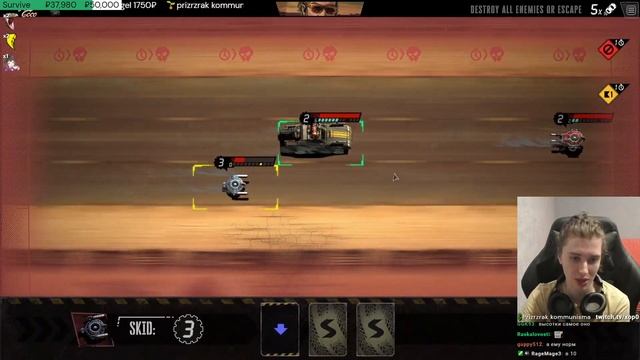 Death Roads: Tournament СМЕРТЕЛЬНЫЕ ГОНКИ КАРТОЧНЫЙ РОГАЛИК смотреть онлайн