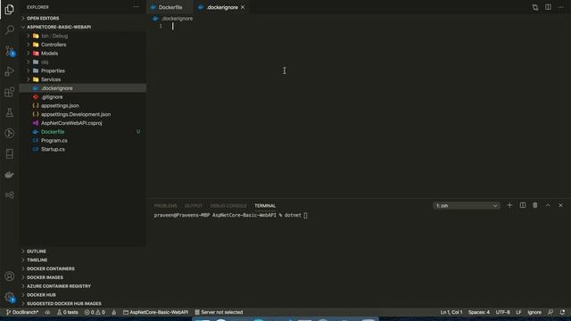 Dockerize ASPNET Core 3.1 WebAPI Application :: Visual Studio Code : Docker :: Docker Compose смотреть онлайн