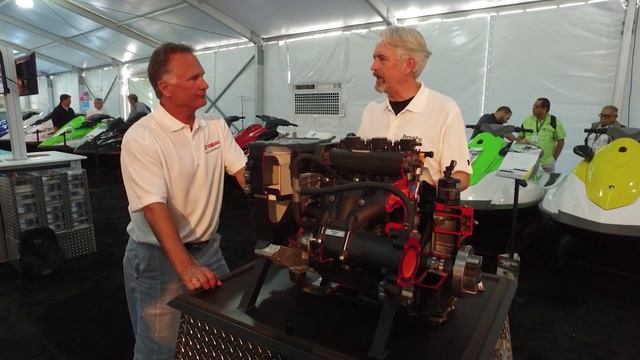 Yamaha TR-1 HO: New PWC Engine