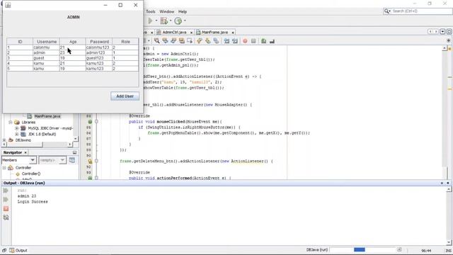 4. Java Swing (NetBeans) - Delete DB (MySQL) Connection смотреть онлайн