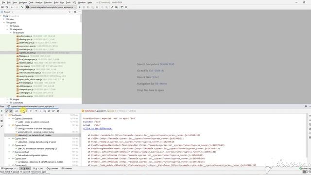 Intellij Cypress plugin overview смотреть онлайн