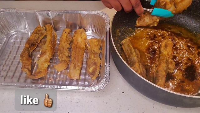 The tastiest Oven Baked BBQ Ribs, Fall off the bone(Easy Recipe)/Koman pou f BBQ Kot Kochon anba fo смотреть онлайн