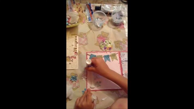 Открытка своими руками. Скрапбукинг. смотреть онлайн