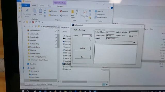 Rs-232 To USB Cable Interface Test Reflash Inverter 2