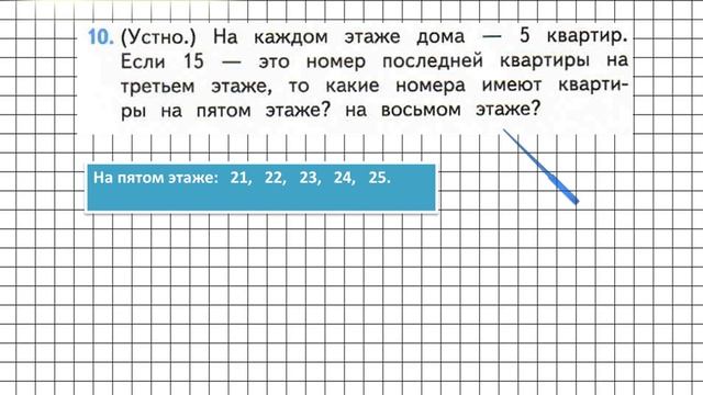 Страница 35 Задание 10 – Математика 2 класс (Моро) Часть 1