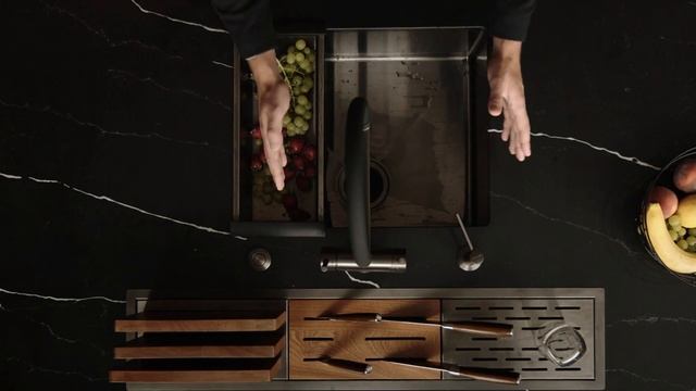 Эргономика зоны кухонной мойки: всё под рукой смотреть онлайн