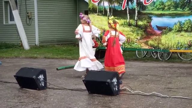 "Я на печке молотила", русская народная песня. день села Слободка смотреть онлайн