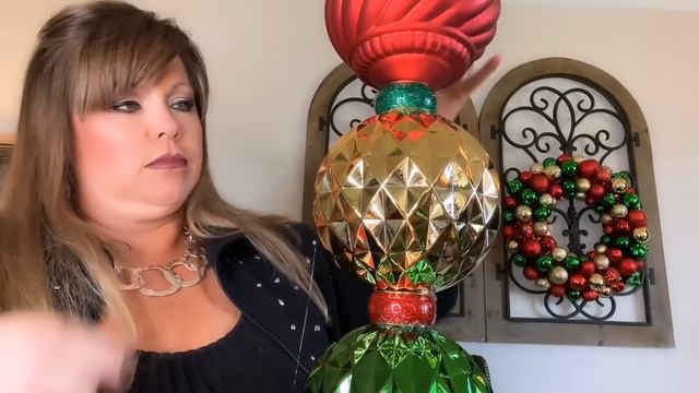 MacKenzie-Childs Inspired DIY Ornament Topiaries смотреть онлайн