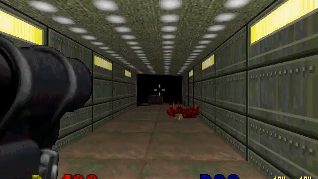 Marathon weapons mod for Doom - Missile Launcher demo смотреть онлайн