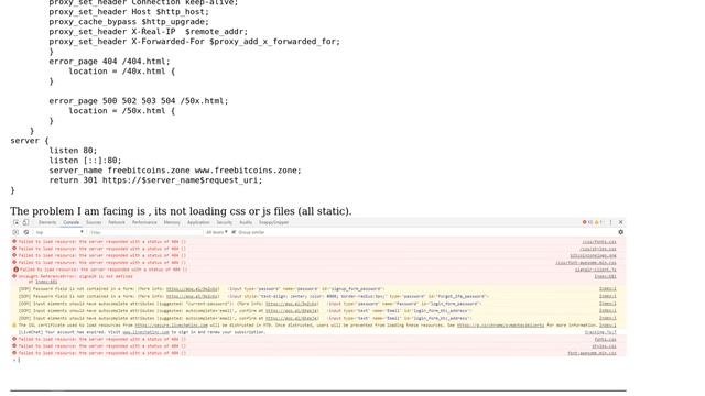 DevOps & SysAdmins: Nignx Reverse Proxy not loading css and js files. смотреть онлайн
