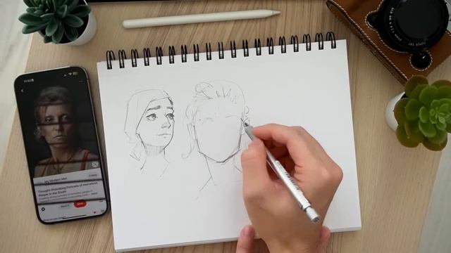 How I Practice Drawing FACES (Beginner Friendly) смотреть онлайн
