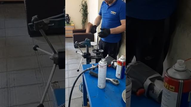 Amortizator Doldurulması , Заправка Амортизаторов , Refueling Shock Absorbers.
