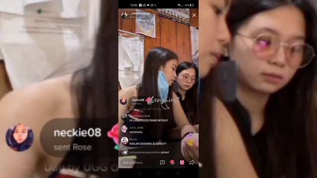 ASHTINE OLVIGA, BIANCA SANTOS, & FATIMA ANONUEVO TIKTOK LIVE | JUNE 21, 2021