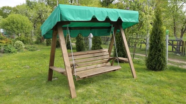 Садовые качели "Мюнхен плюс" смотреть онлайн