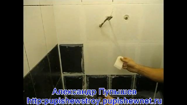 Затирка плитки своими руками смотреть онлайн