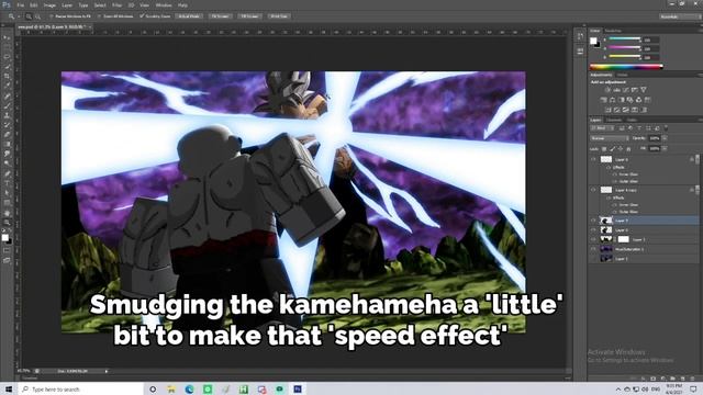 Making The Most Realistic Dragon Ball Super GFX (Goku vs Jiren) | Photoshop CS6 + Only Google PNG смотреть онлайн
