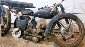 Я ЕГО СОБРАЛ из Хлама ИЖ 56 1960г. Но это не точно( Реставрация мотоцикла забрала все силы.