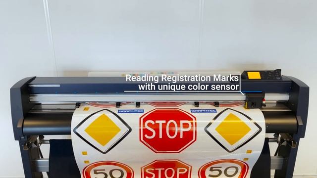 Graphtec FC9000 and Avery Dennison High Reflective Material смотреть онлайн