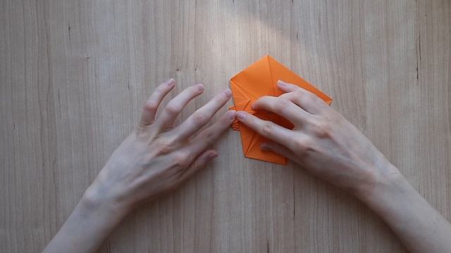 Оригами Мечехвост | Origami Horseshoe Crab