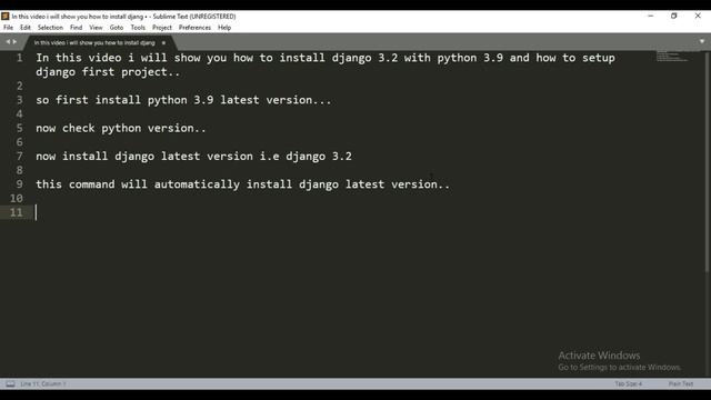How to Install Django on Windows 10 | Django 3.2 | 2021 смотреть онлайн
