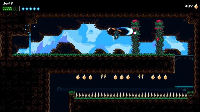 The Messenger Walkthrough - Key of Symbiosis/Elemental Skylands (part 17) смотреть онлайн