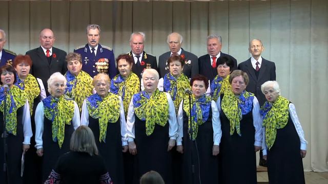 Хор Ветеран Вышгорода Песня о Днепре 09 05 2017 смотреть онлайн
