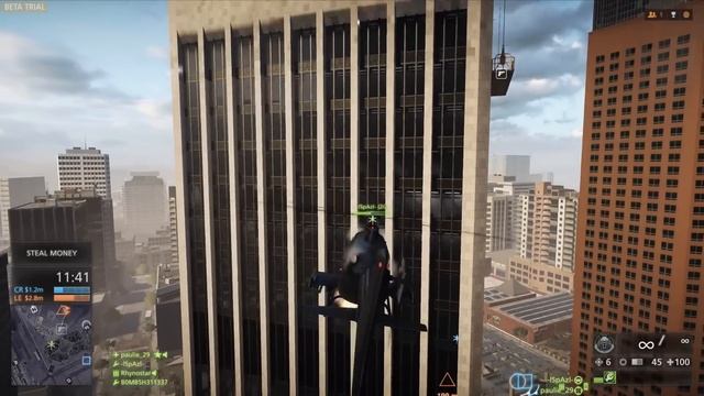 Battlefield Hardline Attack Helicopter Gameplay - All Unlocks - Rogue Chopper w/ Minigun смотреть онлайн
