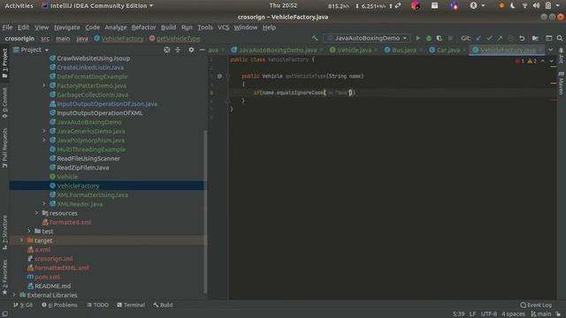 Factory design pattern in java with code смотреть онлайн