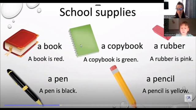 На уроке 2 класс 2 мес обучения