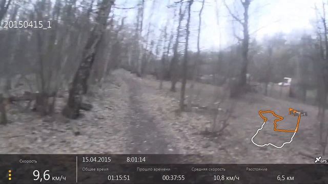 20150415_1 Пробежка, Битцевский парк, 13,6 км