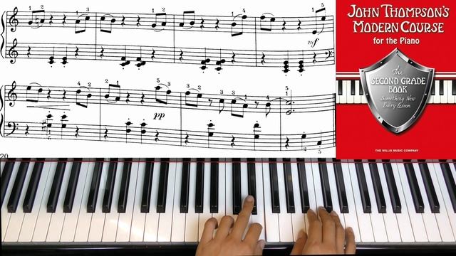 Page 10 Dance of the Hours JOHN THOMPSON'S MODERN COURSE FO THE PIANO SECOND GRADE смотреть онлайн