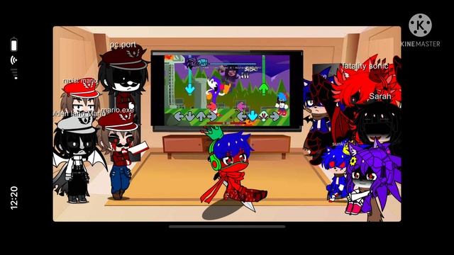 Sonic.exe and Mario madness characters react to some sonic.exe mods смотреть онлайн
