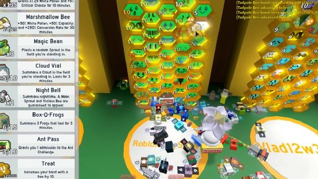 Выполнил все задание от Чёрного Медведя и купил 45-ый улей Roblox Симулятор Пчеловода смотреть онлайн