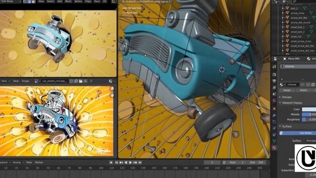 10 YouTube Channels to learn Blender in 2024 смотреть онлайн