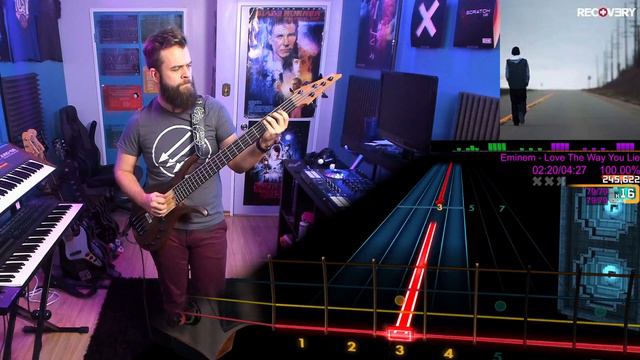 Eminem - Love the Way You Lie | BASS Tabs & Cover (Rocksmith) смотреть онлайн