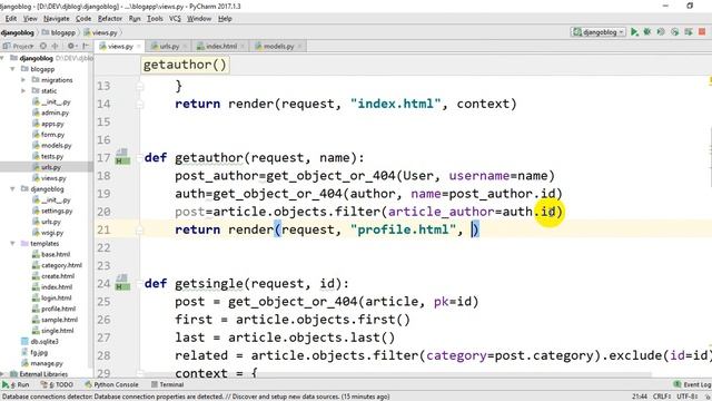 Blog in Python/Django || Bangla tutorial part-11 (Query set-4/4) смотреть онлайн