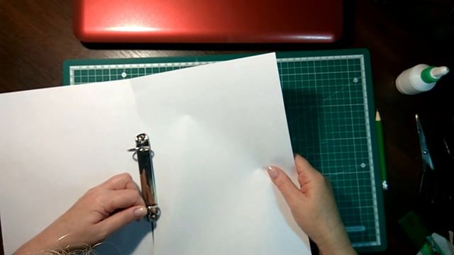 Как сделать обложку из пластиковой папки смотреть онлайн