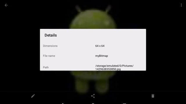 Android example to Save Bitmap to storage смотреть онлайн