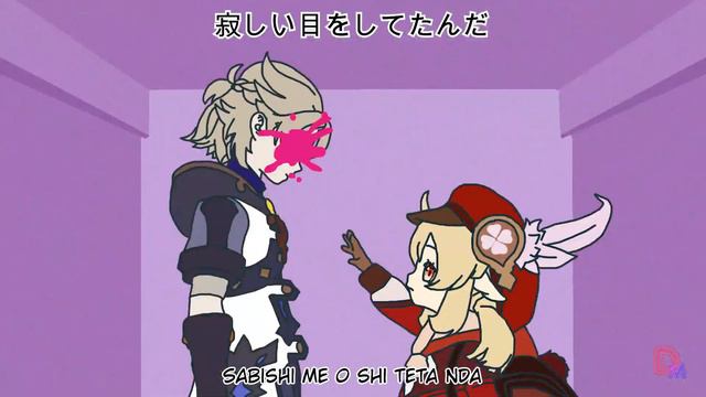 Albedo's Aftermath Genshin Impact Fan Animation (Yoasobi - Racing into the night) смотреть онлайн