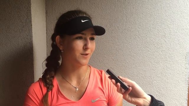 Sabina Richtrová po prvním kole na turnaji ITF v Přerově смотреть онлайн