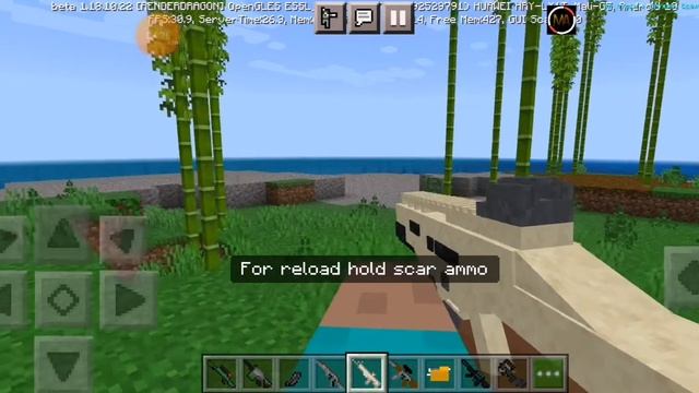 Показываю мод на оружие и как скачать 3D оружие! смотреть онлайн