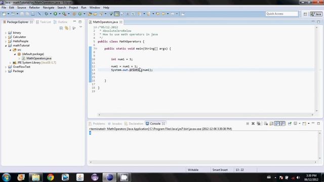 Java Tutorial - 9 - Math Operators Part 2 (Increment Operators) (old Version) смотреть онлайн