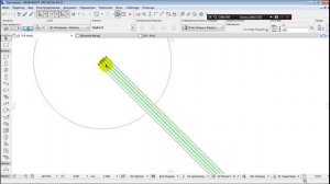 Навесная стена в Archicad 21. Тентовая панель навесной стены. curtain wall archicad
