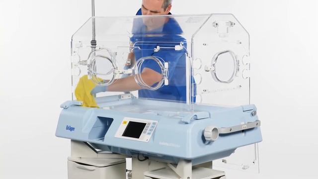 Гигиеническая обработка инкубаторов Dräger Isolette 8000 и Isolette 8000 plus смотреть онлайн