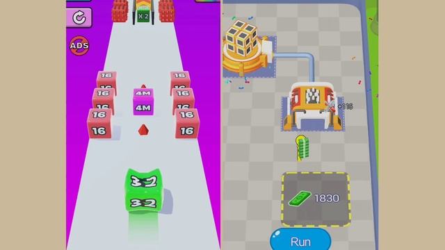 Jelly Run 2048 (vs) Shape Shifting : ASMR Gameplay Android, iOS | смотреть онлайн