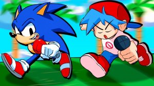 СОНИК vs БОЙФРЕНДА КТО БЫСТРЕЕ во Friday Night Funkin' SONIC HD Вся Неделя Обновление
