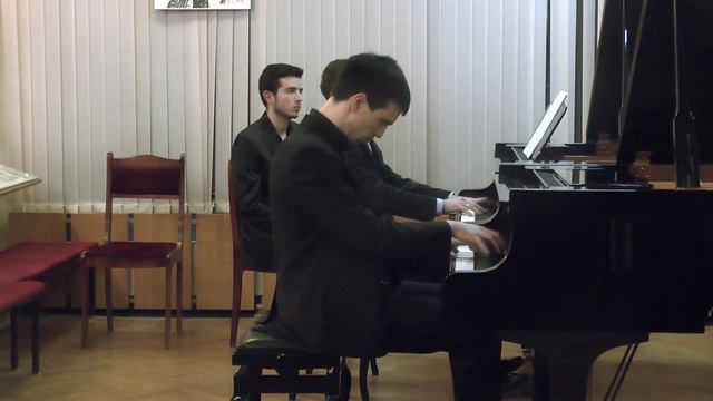 С. Рахманинов, Концерт для фортепиано с оркестром (переложение для двух фортепиано), часть 3 смотреть онлайн